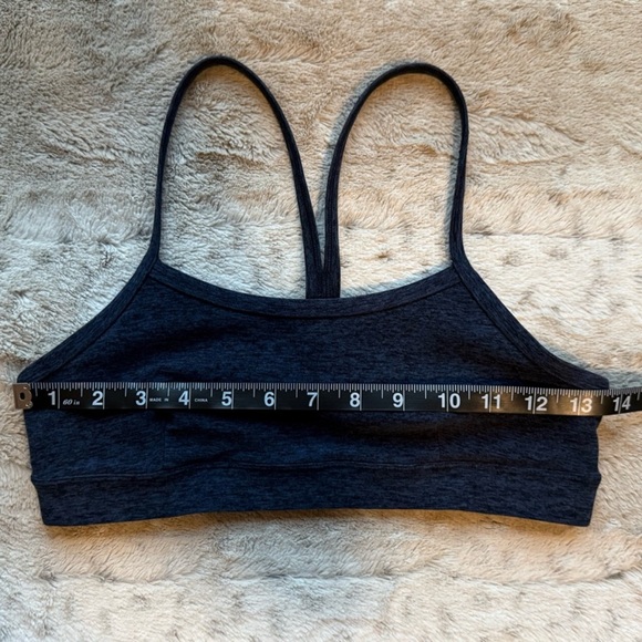 Alo Alosoft Gratitude Bra in Rich Navy Heather Size S - Picture 9 of 11